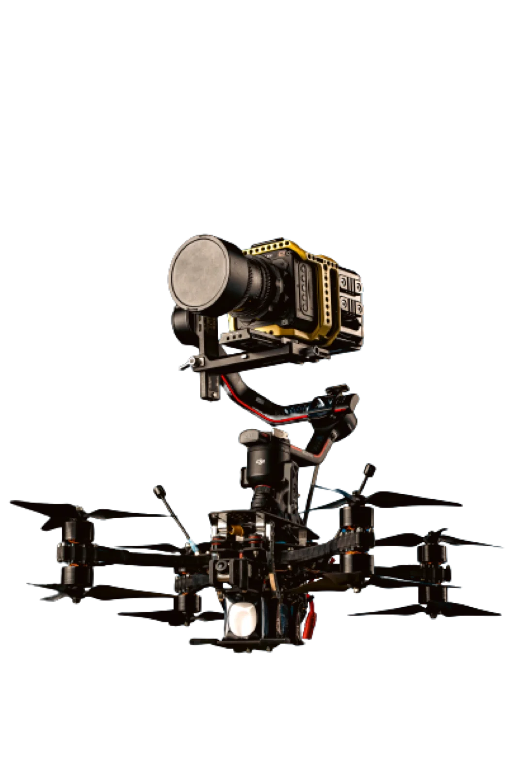 Profesjonell kinodrone med gimbal og kamera – Zm Media